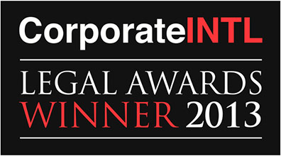 Corporate INTL Legal Awards 2013 - CLAttorneys.com